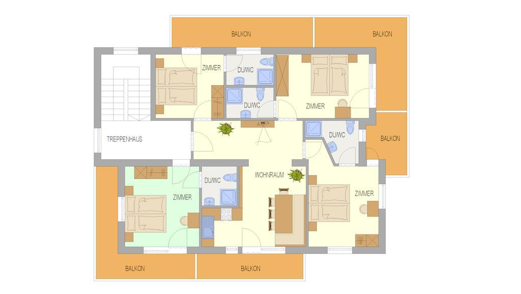 Ferienhaus Peter Spoettl ナウダース 部屋 写真